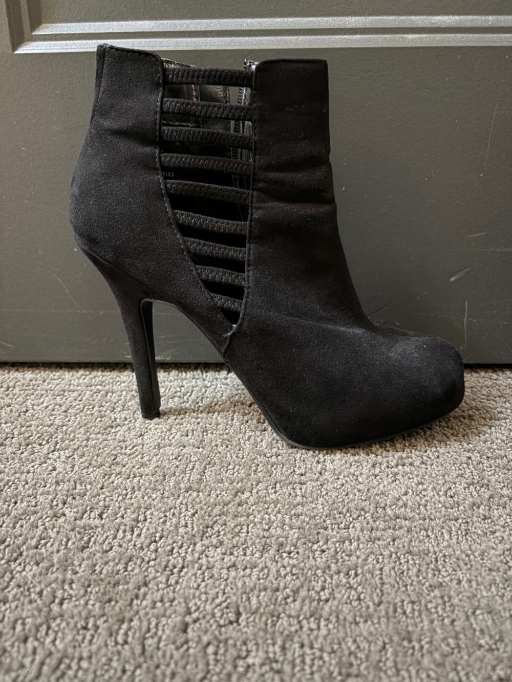 Black booties